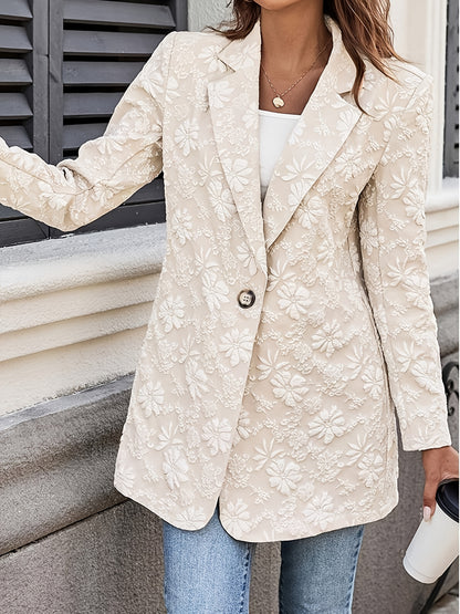 Floral Classic Blazer
