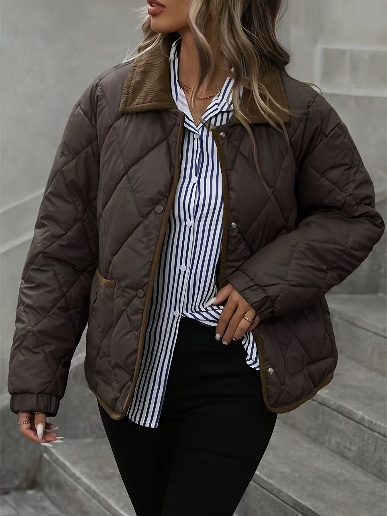 Tailored-Fit Blazer with Pockets