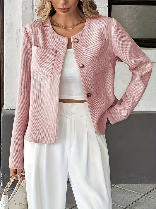Elegant Double-Breasted Blazer