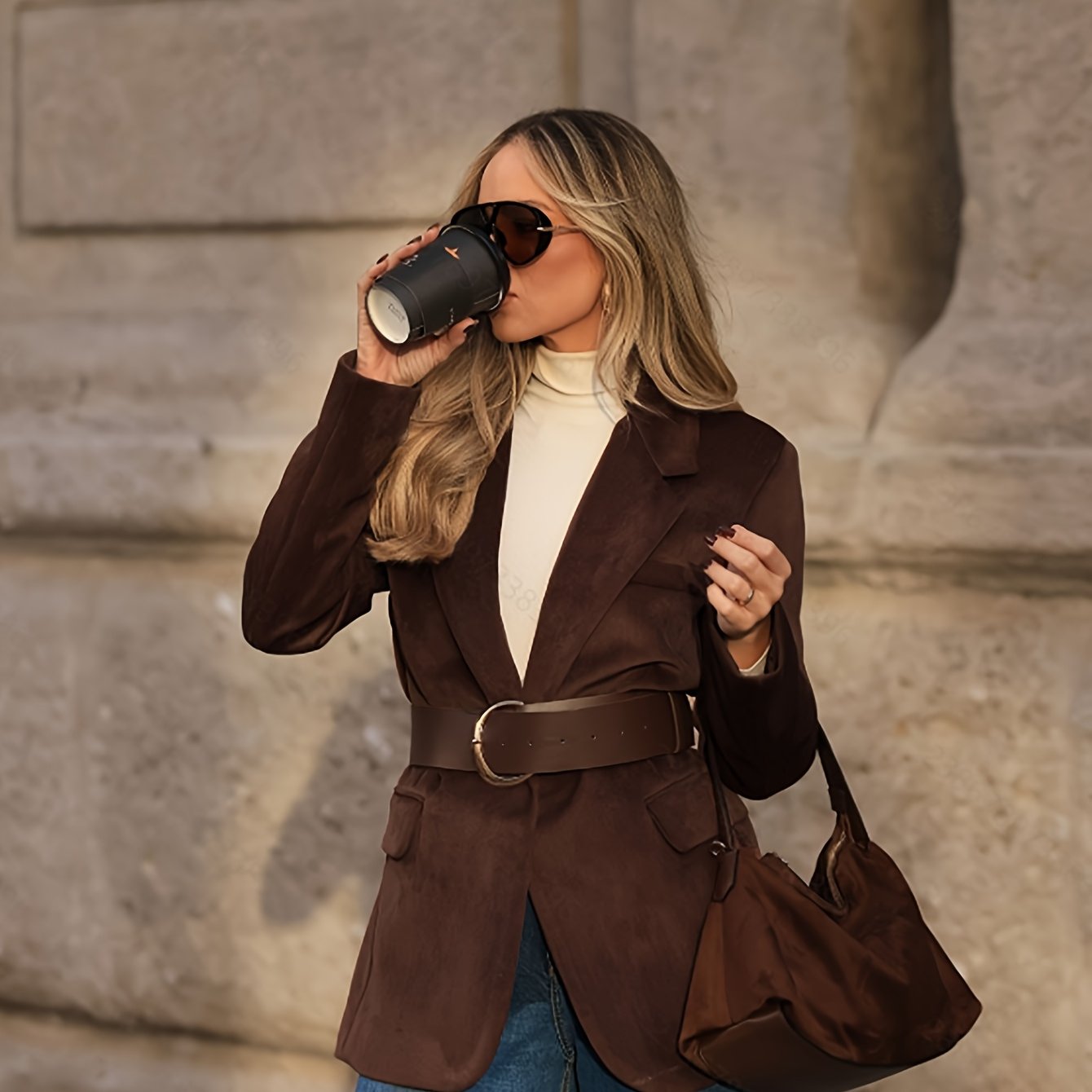 Deerskin Leather Blazer