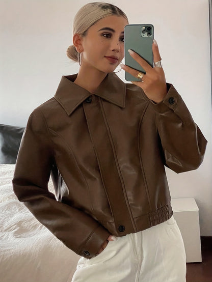Brown Leather Jacket