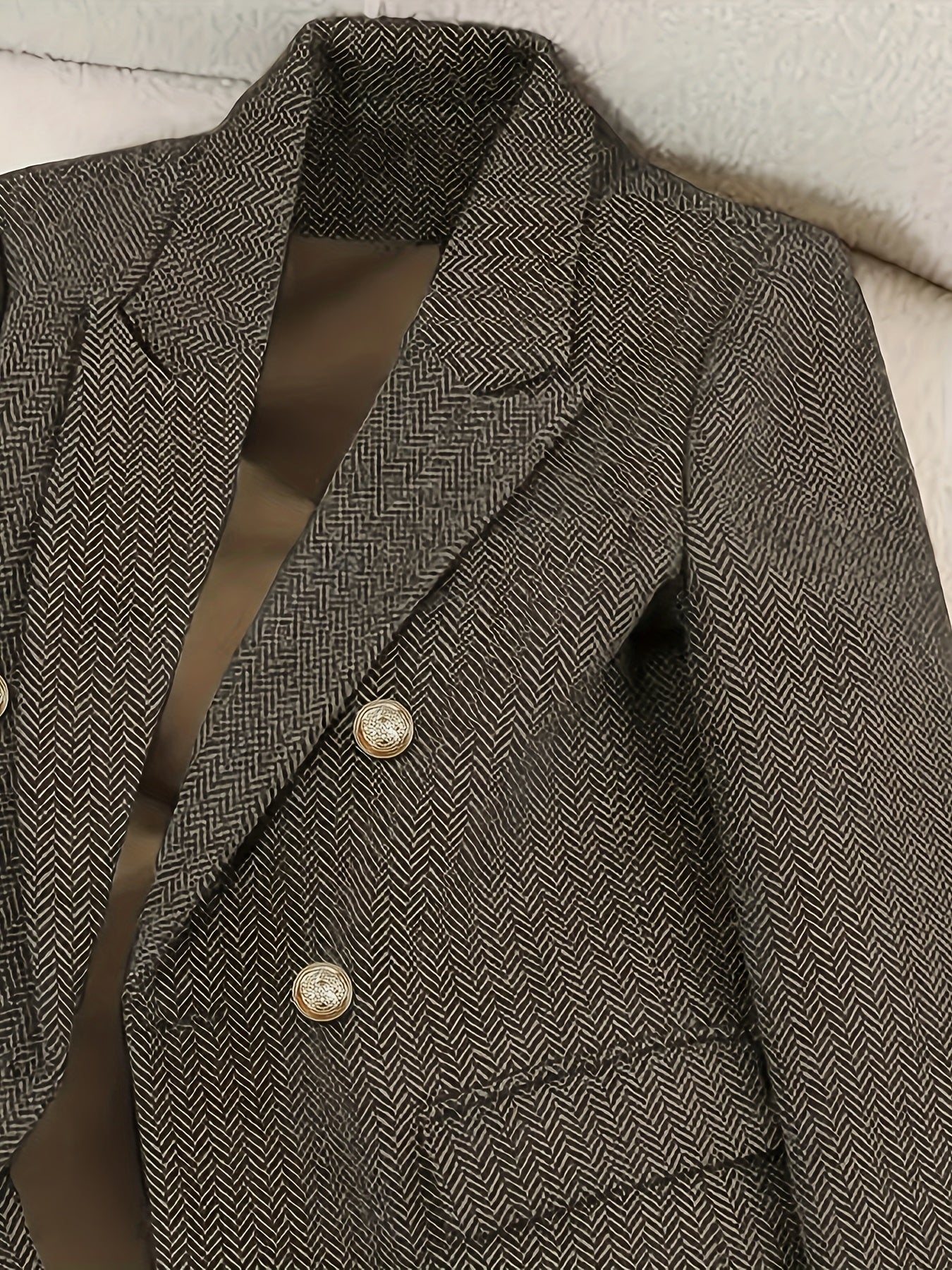 Vintage Olive Brown Blazer