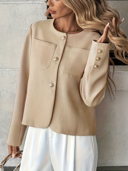 Elegant Double-Breasted Blazer