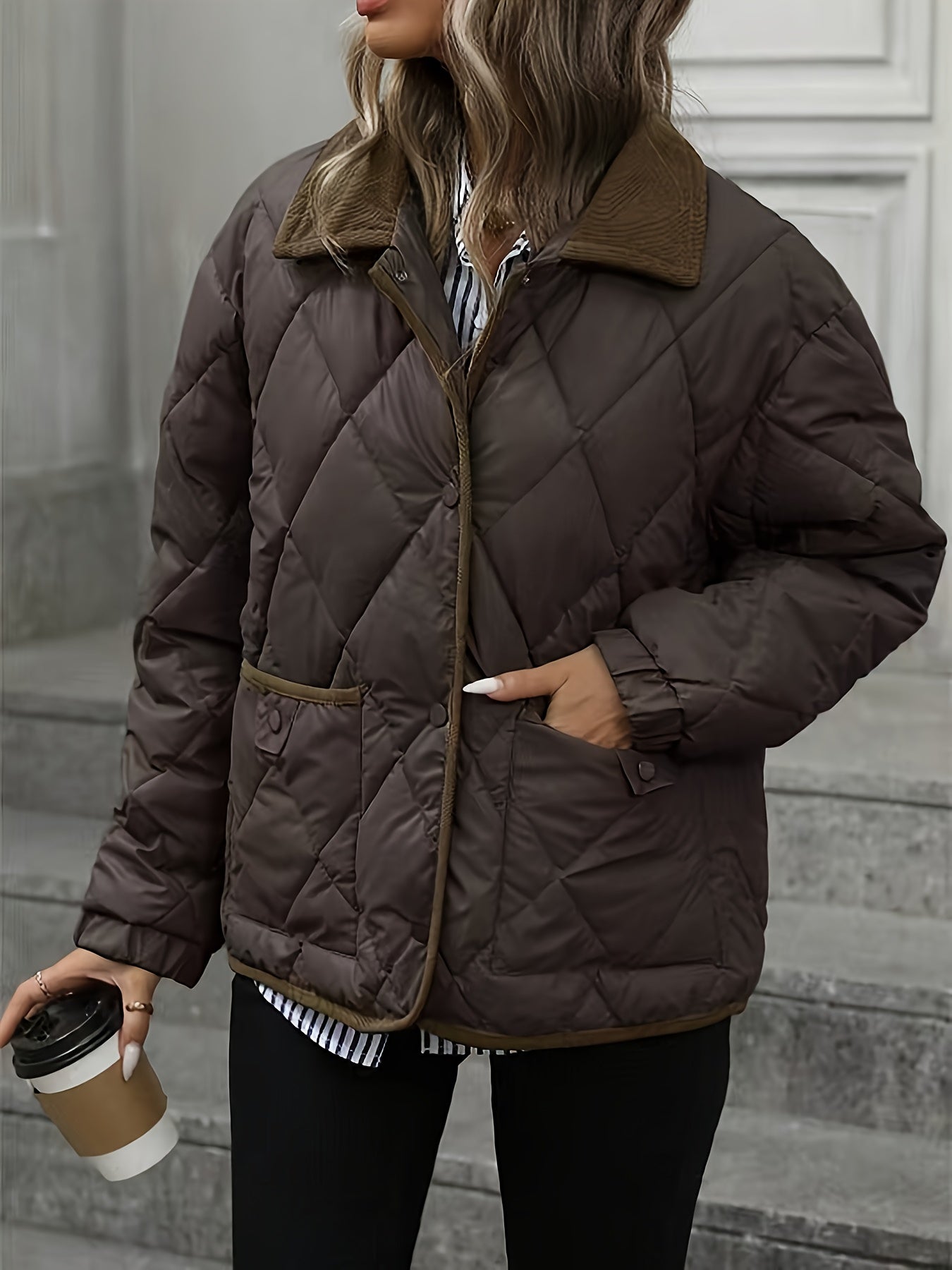 Tailored-Fit Blazer with Pockets