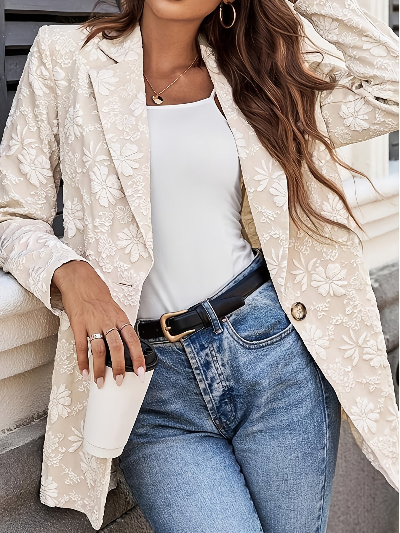 Floral Classic Blazer