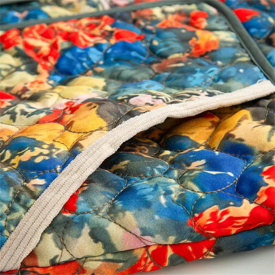 Quilted Cotton Bomber