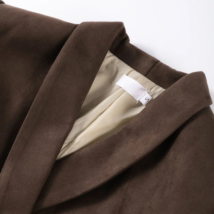 Vintage Solid Blazer