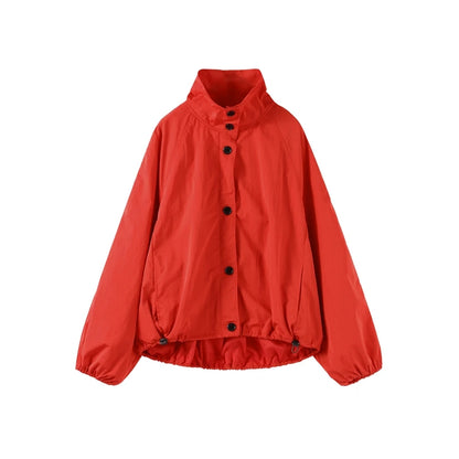 Red Bomber Jacket