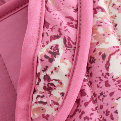 Floral Pink Bomber