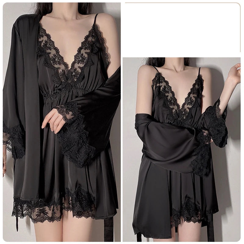Robe Nightdress Sleepwear