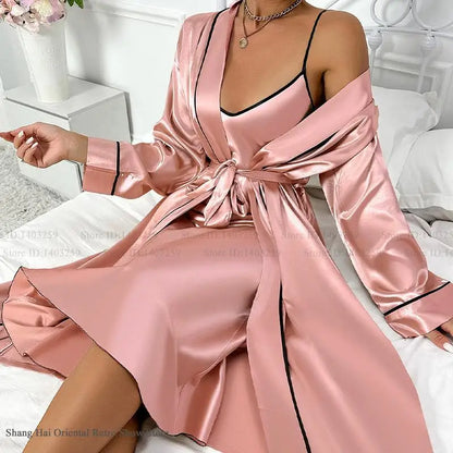 Long-Twinset Home Dress Set