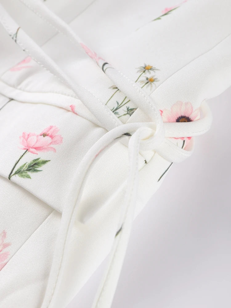 One Button Flower Blazers