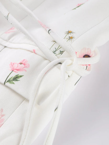 One Button Flower Blazers