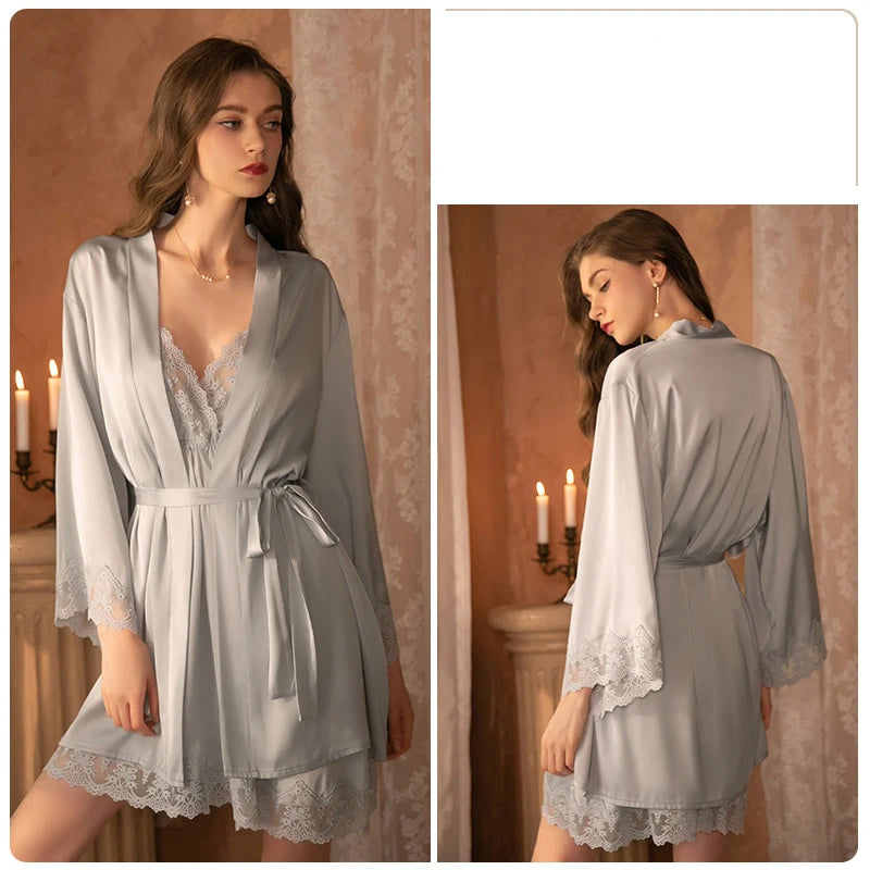 Robe Nightdress Sleepwear