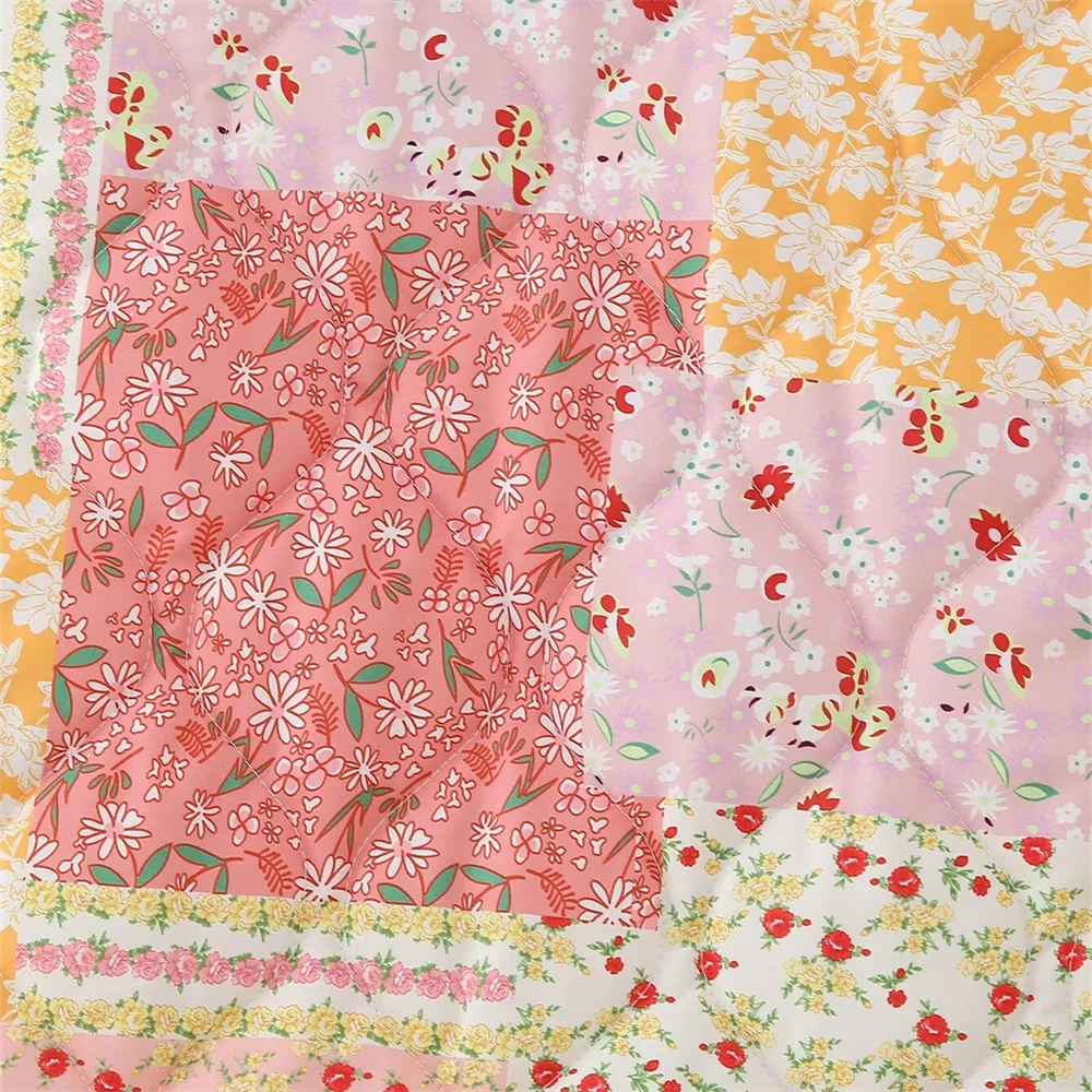 Printed Spring Cotton Bomber