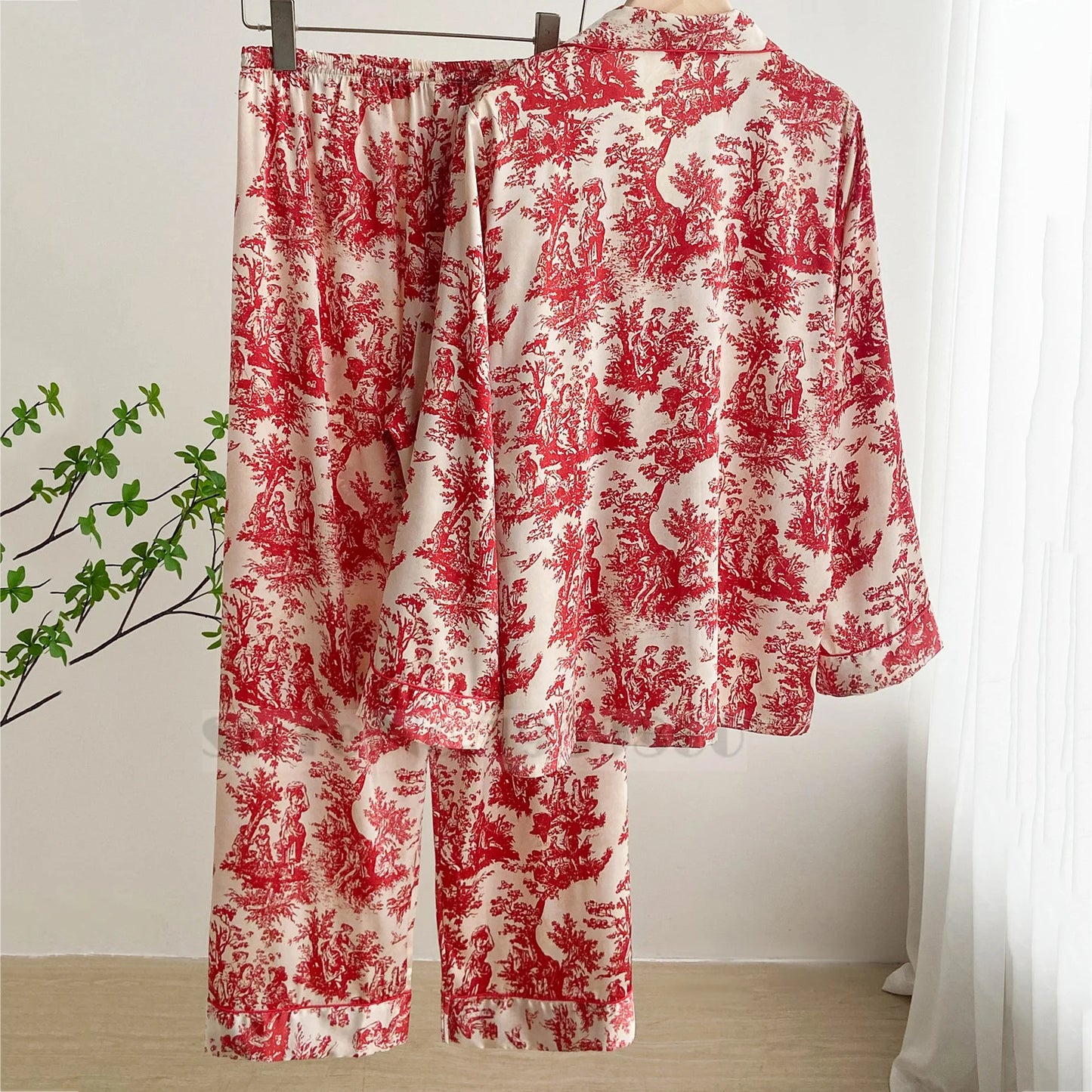 2PCS Red Pyjamas