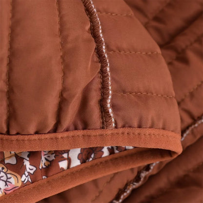 Autumn-Style Printed Bomber