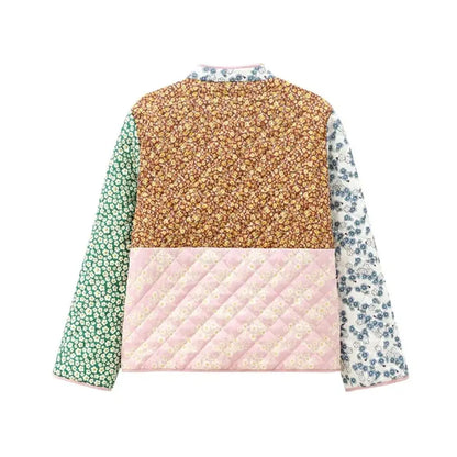 Multicolor Fashion Printed Bomber