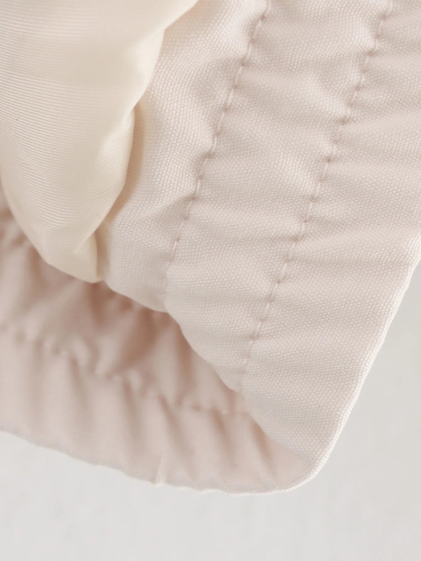 Quilted Floral Embroidery Bomber