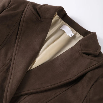 Vintage Solid Blazer