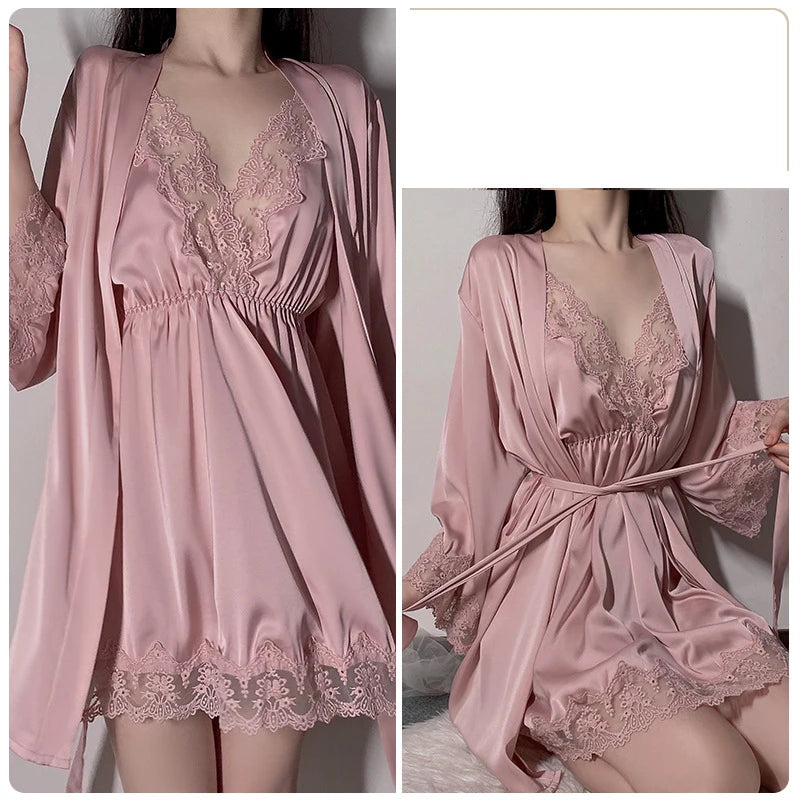Robe Nightdress Sleepwear