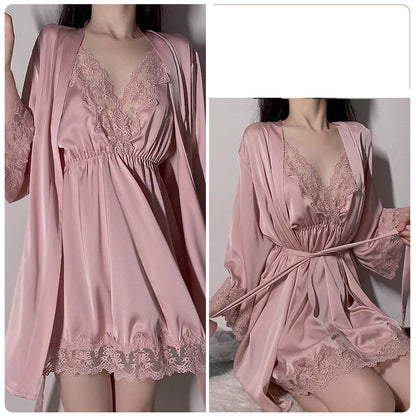 Robe Nightdress Sleepwear