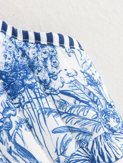 Sleeveless Retro Vintage