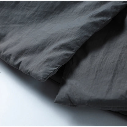 Gray Cotton Kimono Style Jacket