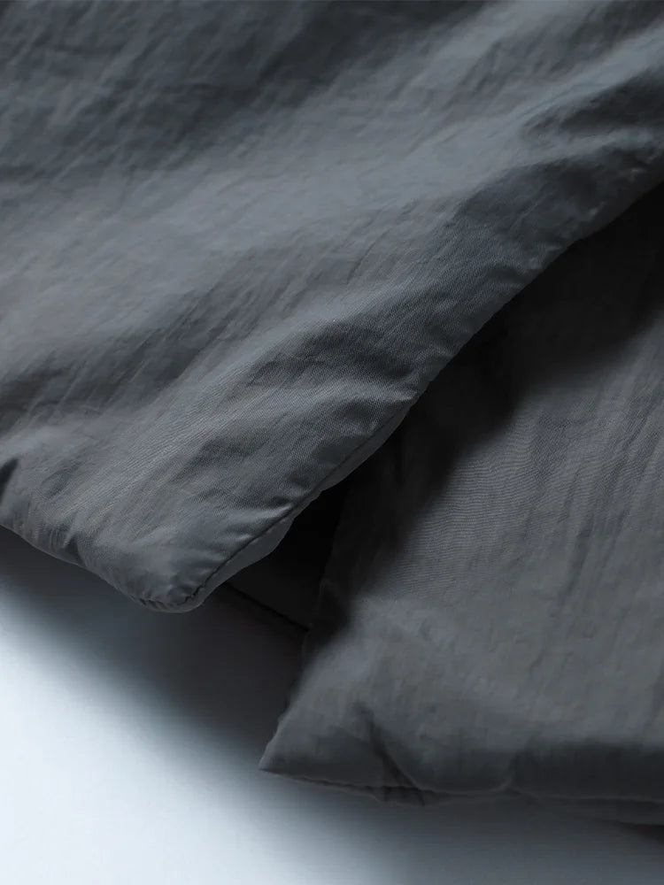 Gray Cotton Kimono Style Jacket