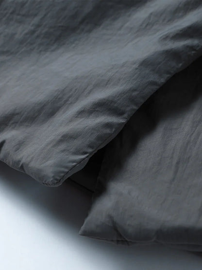 Gray Cotton Kimono Style Jacket