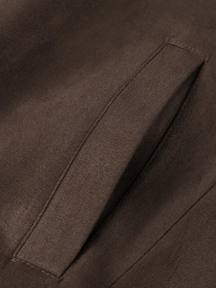 Pocket Ruched Bomber Jacket