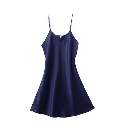 Sleeveless Nighties V-neck