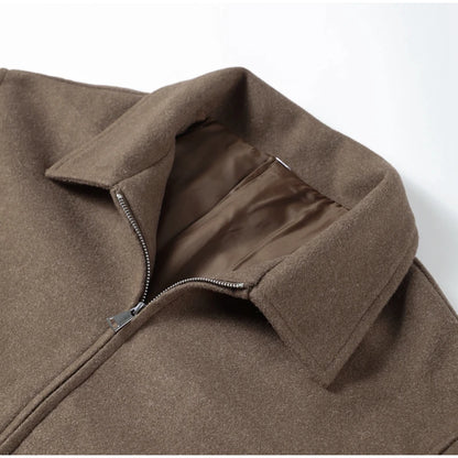 Brown Woolen Jacket