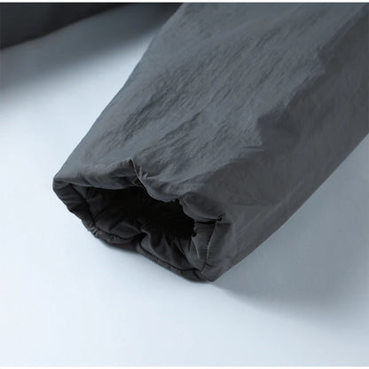 Gray Cotton Kimono Style Jacket