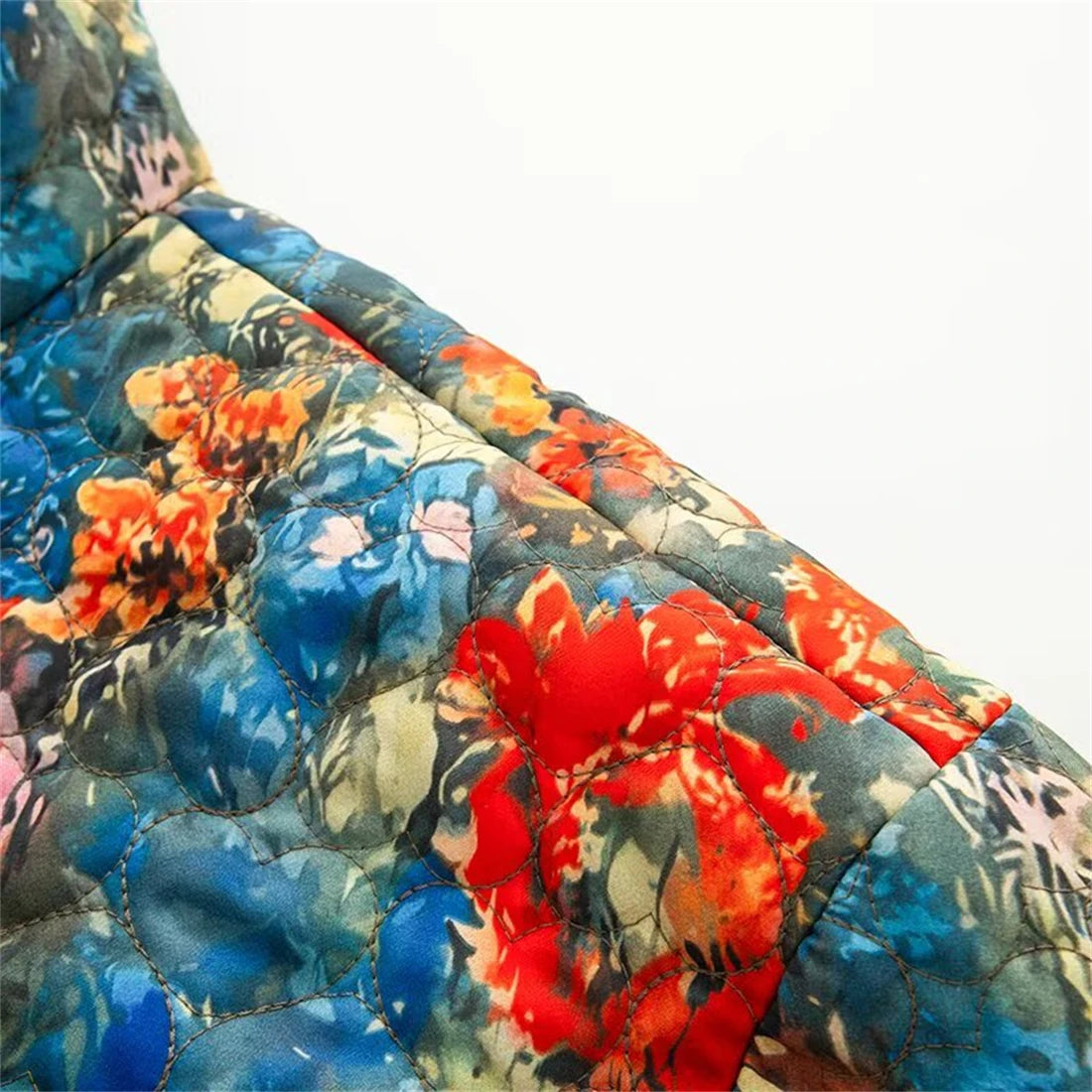 Quilted Cotton Bomber