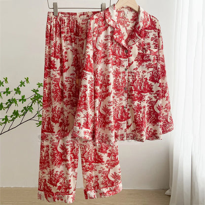 2PCS Red Pyjamas
