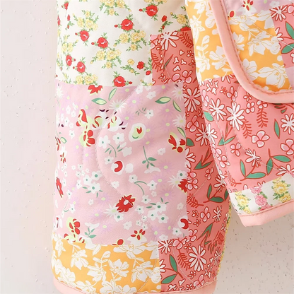 Printed Spring Cotton Bomber