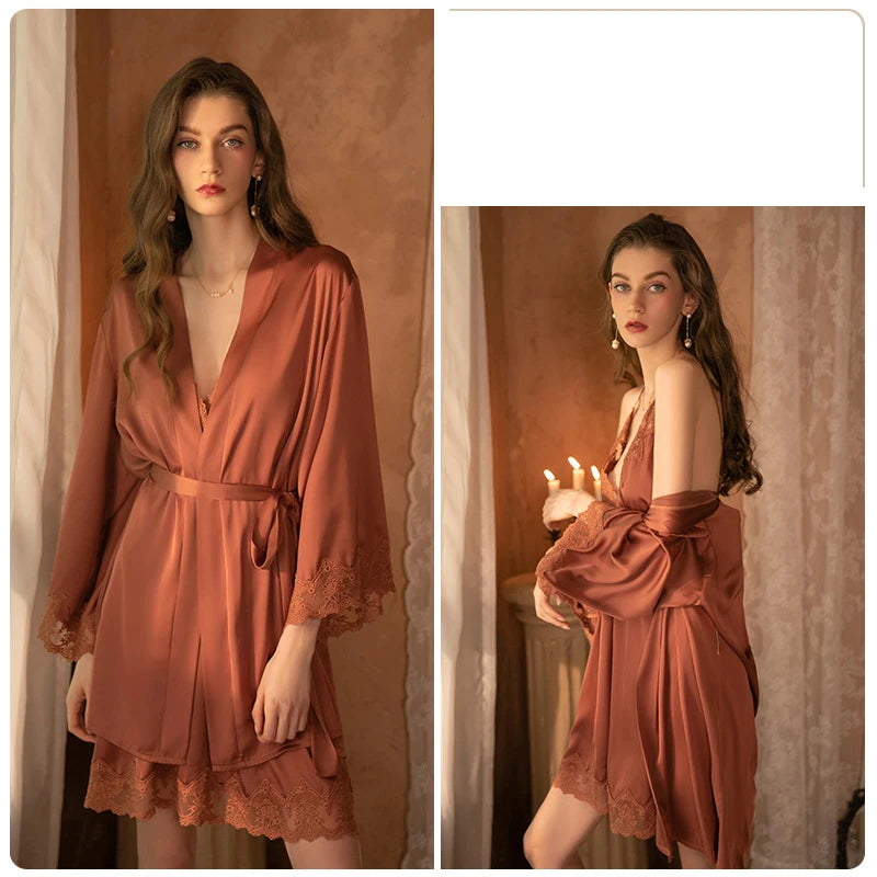 Robe Nightdress Sleepwear