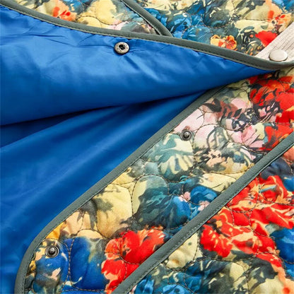 Quilted Cotton Bomber