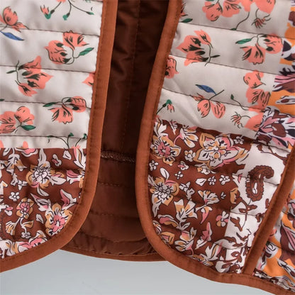 Autumn-Style Printed Bomber