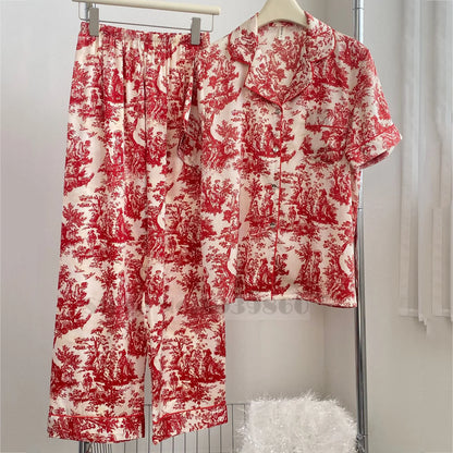 2PCS Red Pyjamas