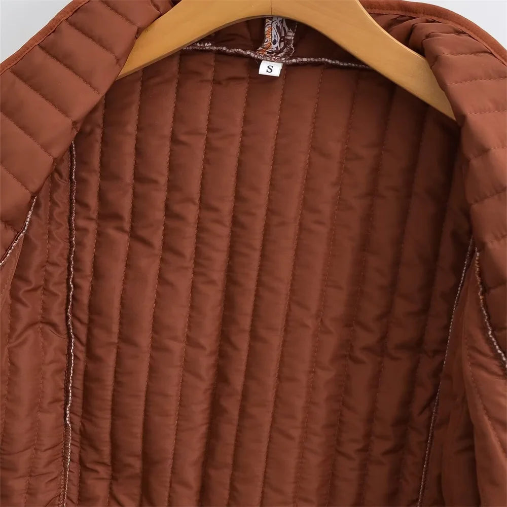 Autumn-Style Printed Bomber