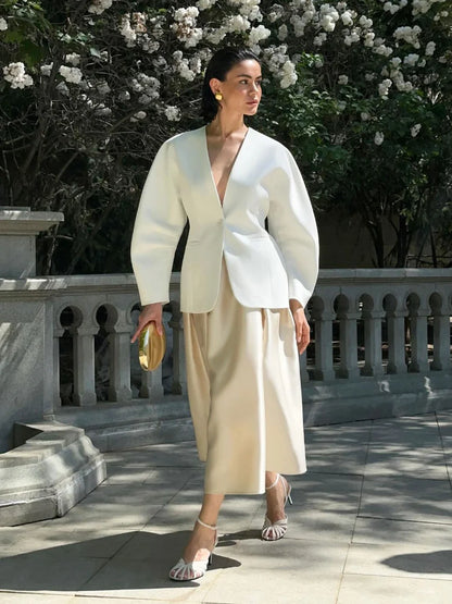 Slim Suit Single Button