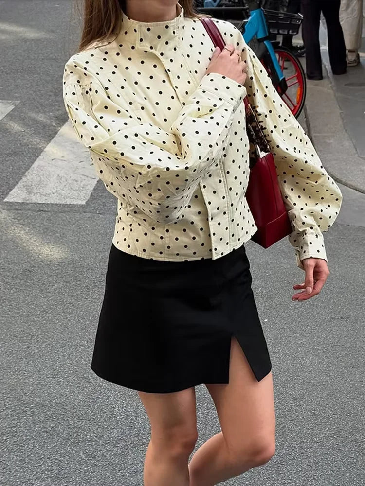 Polka Dot Short Jackets