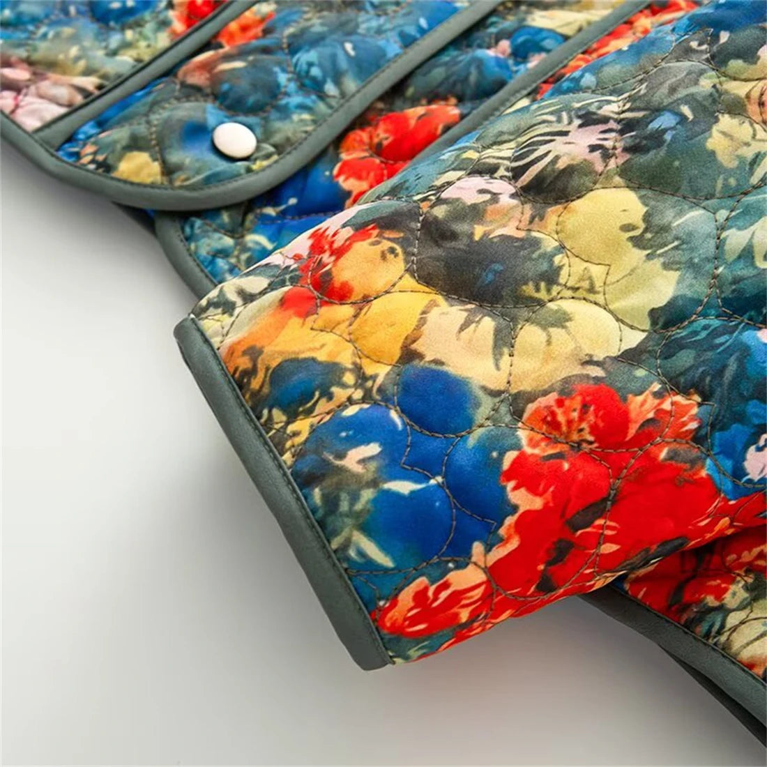 Quilted Cotton Bomber