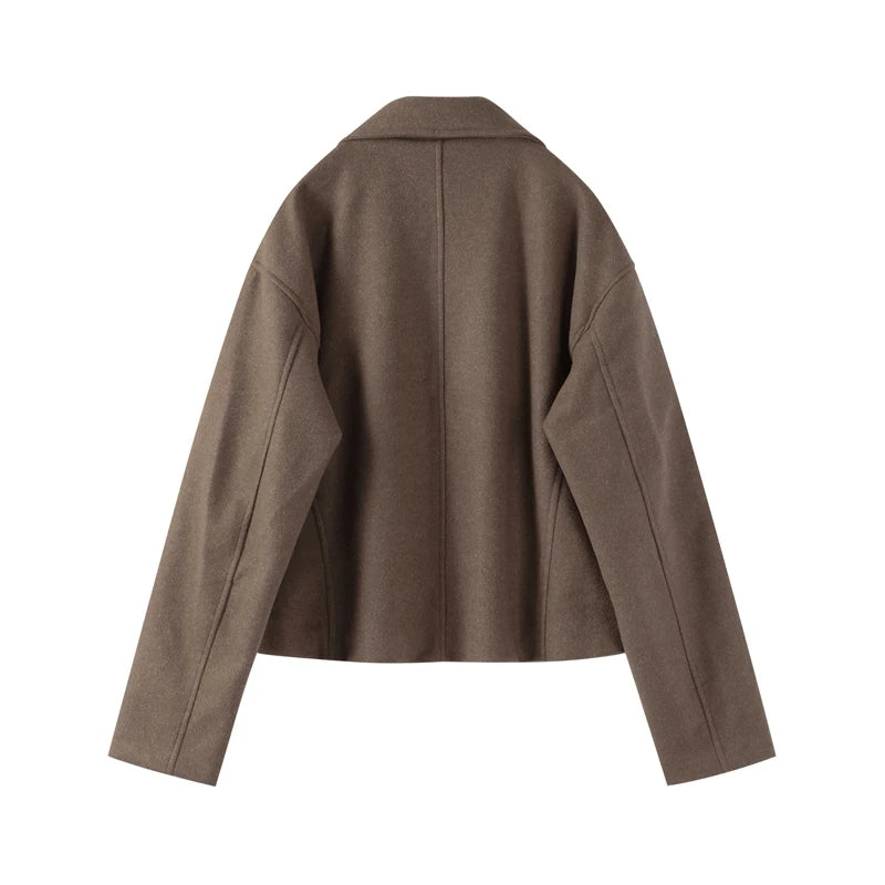 Brown Woolen Jacket