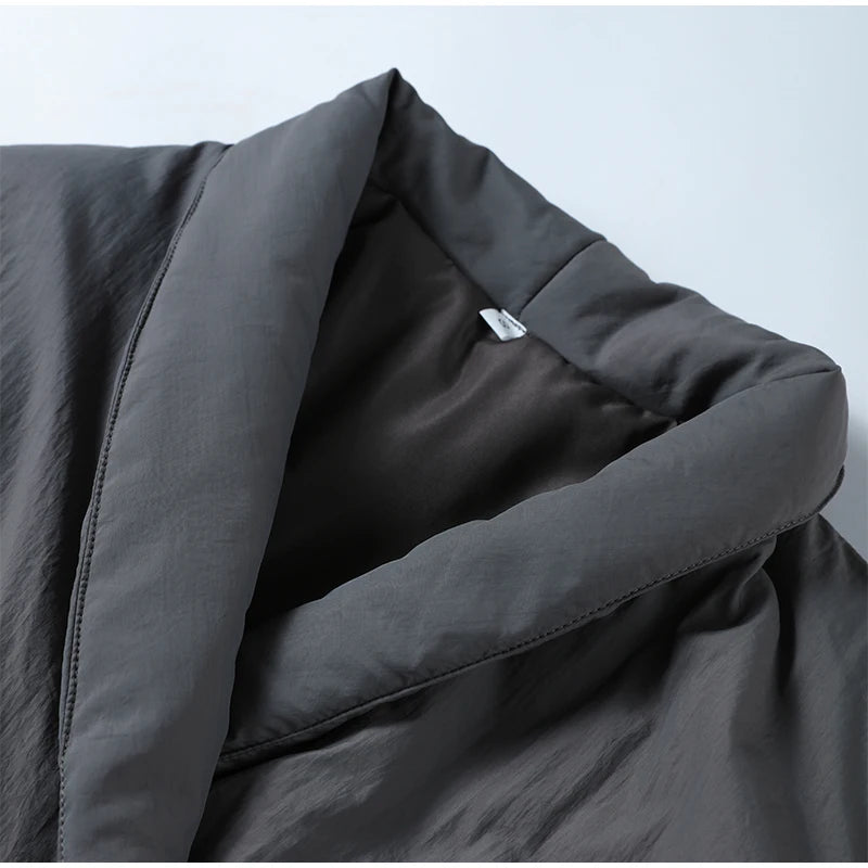 Gray Cotton Kimono Style Jacket