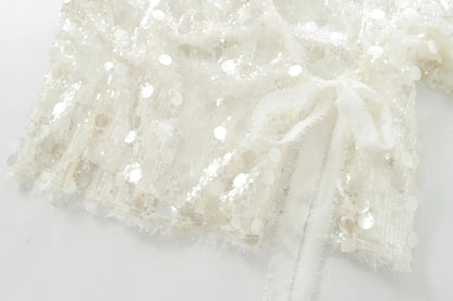 Autumn Sequin Kimono Jacket