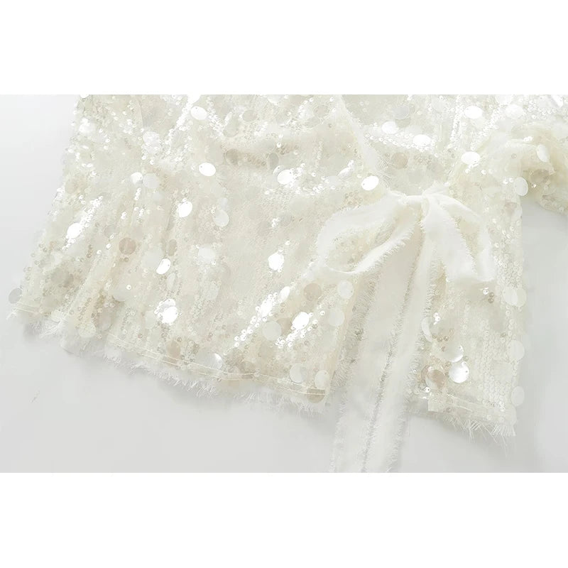 Autumn Sequin Kimono Jacket