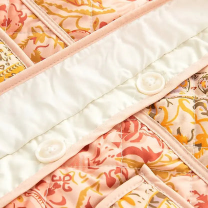 Floral Print Casual Bomber